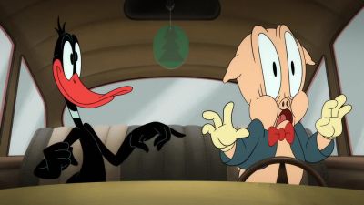 [jazz music playing] - Looney Tunes Cartoons
