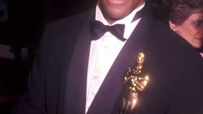 [jazz music] - Denzel Washington: American Icon