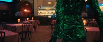 [jazzy tune playing] - The Prom