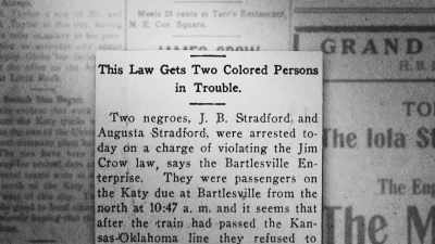 JB ends up suing
the rail road company, - The Legacy of Black Wall Street