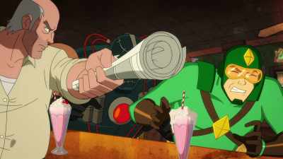 JBH, Glider is out of yours! - Kite Man: Hell Yeah!