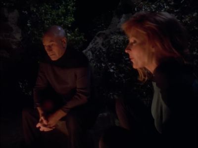 Jean-Luc, I heard you.
Don't push it away. - Star Trek: The Next Generation
