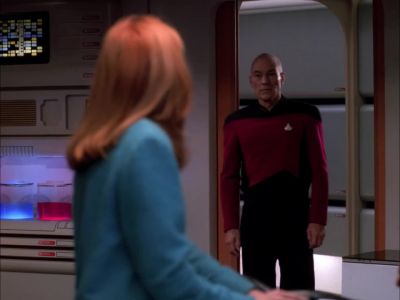 Jean-Luc. I'll be right back, Alyssa. - Star Trek: The Next Generation
