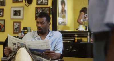 - Jeanette, you see me sitting
here reading this paper, - A Snowy Day in Oakland