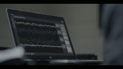 Jeez, your baseline is super twitchy. - The Recruit