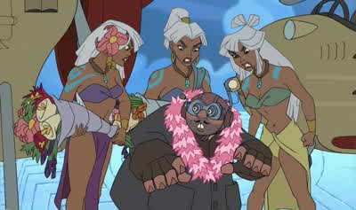 Jeez, I missed you guys. - Atlantis: Milo's Return