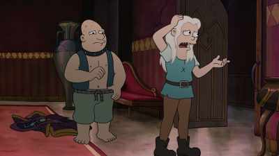 Jeez, Jerry, give me a second.
I just found out my mom's evil. - Disenchantment