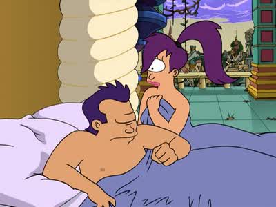 Jeez, what a night. - Futurama