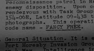 JEFF: Fancy Free. - Battle of the Coral Sea