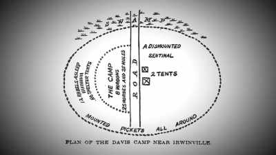 JEFF:  It was an actual map
of the camp - The Curse of Civil War Gold