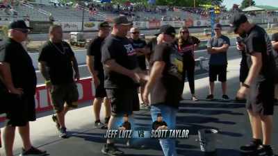 - Jeff Lutz and Scott Taylor are the eighth pair.
- Rematch. - Street Outlaws No Prep Kings Team Attack