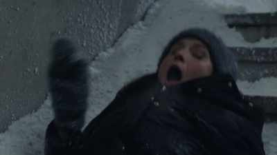 -[Jeff screams]
-[Pam grunts] - Home Sweet Home Alone