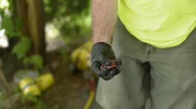 Jeff will be able
to safely reopen his business. - Sewer Divers