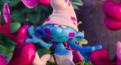 JEFFORDS: In fact, Kristine was always
pushing us to really exploit that. - Smurfs: The Lost Village
