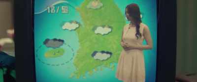 Jeju island
will get heavy downfalls. - Be with You