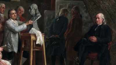 Jenkinson: Adams said,
"Where's 'Poor Richard?'" - Benjamin Franklin