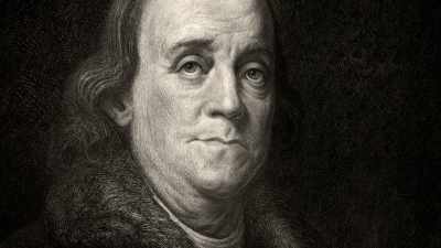 Jenkinson: And, so,
of course, the reader realizes - Benjamin Franklin