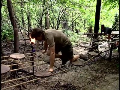 Jenna right behind him. - Survivor