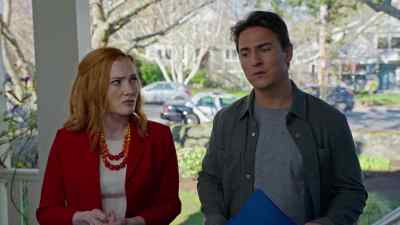 [Jenny rummages in bag] - Aurora Teagarden Mysteries: A Lesson in Murder