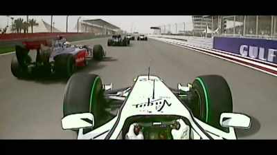 Jenson Button has dropped a bit, but
Hamilton's already up into third place. - Brawn: The Impossible Formula 1 Story