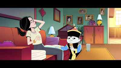 Jentry's at school.
She'll be back this afternoon. - Jentry Chau vs the Underworld
