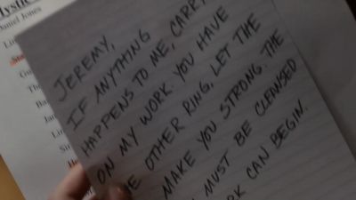 "Jeremy, if anything
happens to me, - The Vampire Diaries