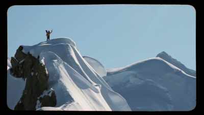 - Jeremy Jones
dropping in ten seconds. - Edge of the Earth