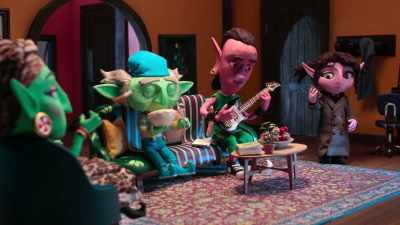 Jeremy (oh phone):
Oh... (gags)-- - Santa Inc.