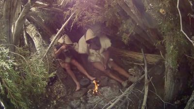 [jermaine whispering] - Naked and Afraid