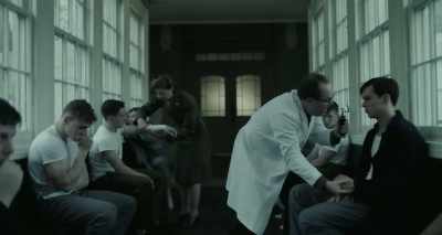 Jerry, squeeze my hand if you can hear me. - Rebel in the Rye