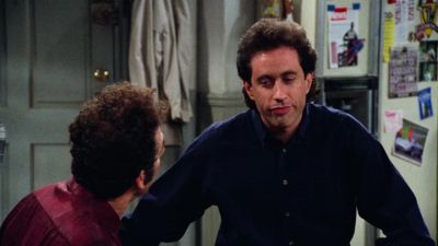 Jerry you stand on the threshold - Seinfeld