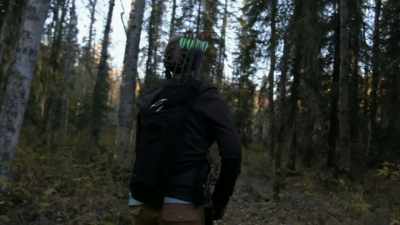 JESSI: Four grouse just flew
over the river and they're - Life Below Zero: Next Generation