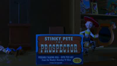 I don't know how that television turned on, but fighting about it isn't helping anything. - Toy Story 2
