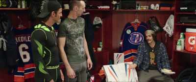 - Jesus Christ!
- (GASPS) - Goon: Last of the Enforcers