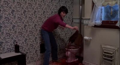 Jesus How did that get in there - Psycho II
