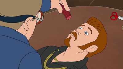 Jesus, I don't know if he's coming.
It feels like he's hard, though. - Trailer Park Boys: The Animated Series