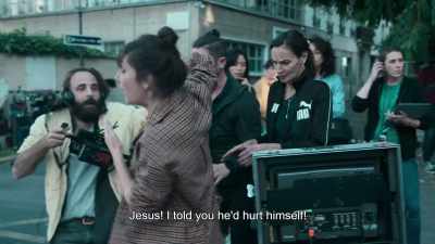 Jesus! I told you he'd hurt himself! - Irma Vep