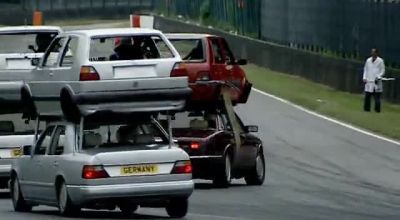 Jesus, that is going to roll over
if we are not careful. - Top Gear