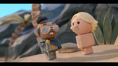 Jesus!
- The itinerary said nude beach. - Crossing Swords