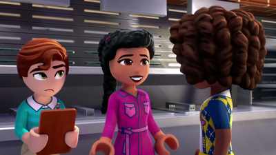 J'étais justement
en train d'expliquer à Aliya - Lego Friends: The Next Chapter: New Beginnings