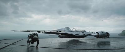 (JETPACK WHOOSHING) - The Mandalorian