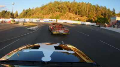JF Launier, in the 13 machine,
slams into his quarter panel. - Rust Valley Restorers