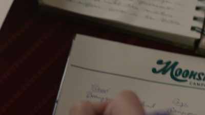 Jill: I always knew
that penmanship prize - Moonshine