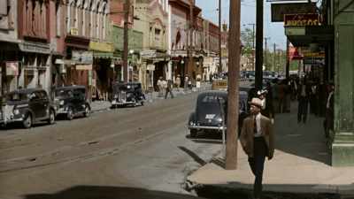 JIM CROW LAWS MEAN SEGREGATION
IS STILL WIDESPREAD. - America in Color