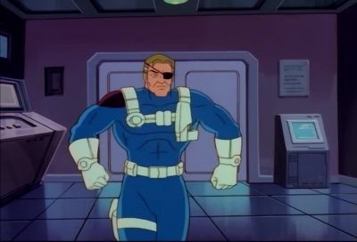 JIM Fury I'm telling you man he's not here - Iron Man