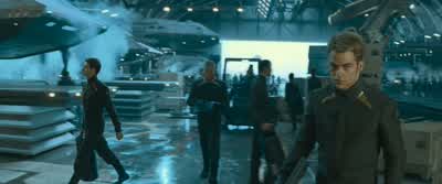 Jim! - Where were you? - For what? - Star Trek Into Darkness