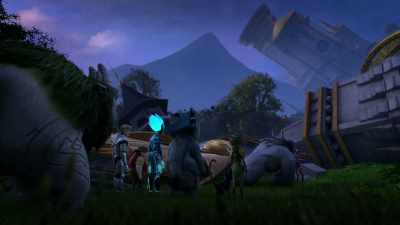 Jim! [sobbing] - Wizards: Tales of Arcadia
