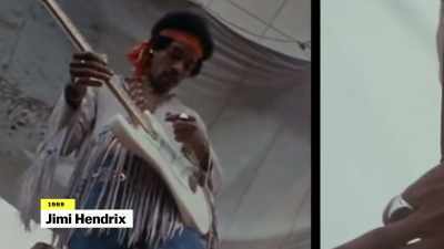 Jimi Hendrix playing
"The Star Spangled Banner." - Explained