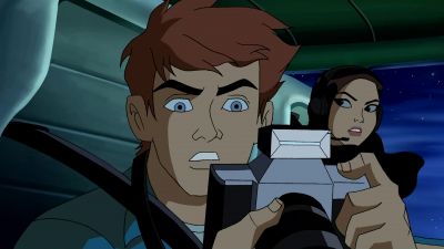 Jimmy camera on the action - Superman: Doomsday