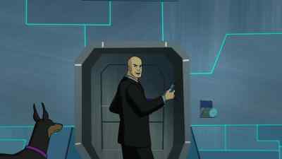 Jimpies! This room
needs windows. - Scooby-Doo! and Krypto, Too!